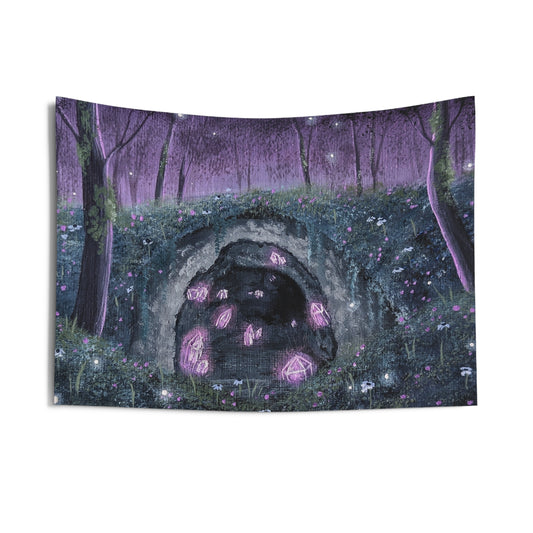 Amethyst Cave Wall Tapestries