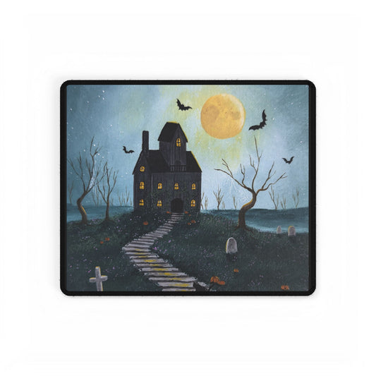 Haunted House Computer Mouse Pads