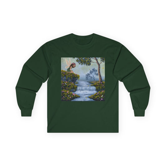 "Elowyn" Unisex 100% Cotton Long Sleeve Tees S-5XL