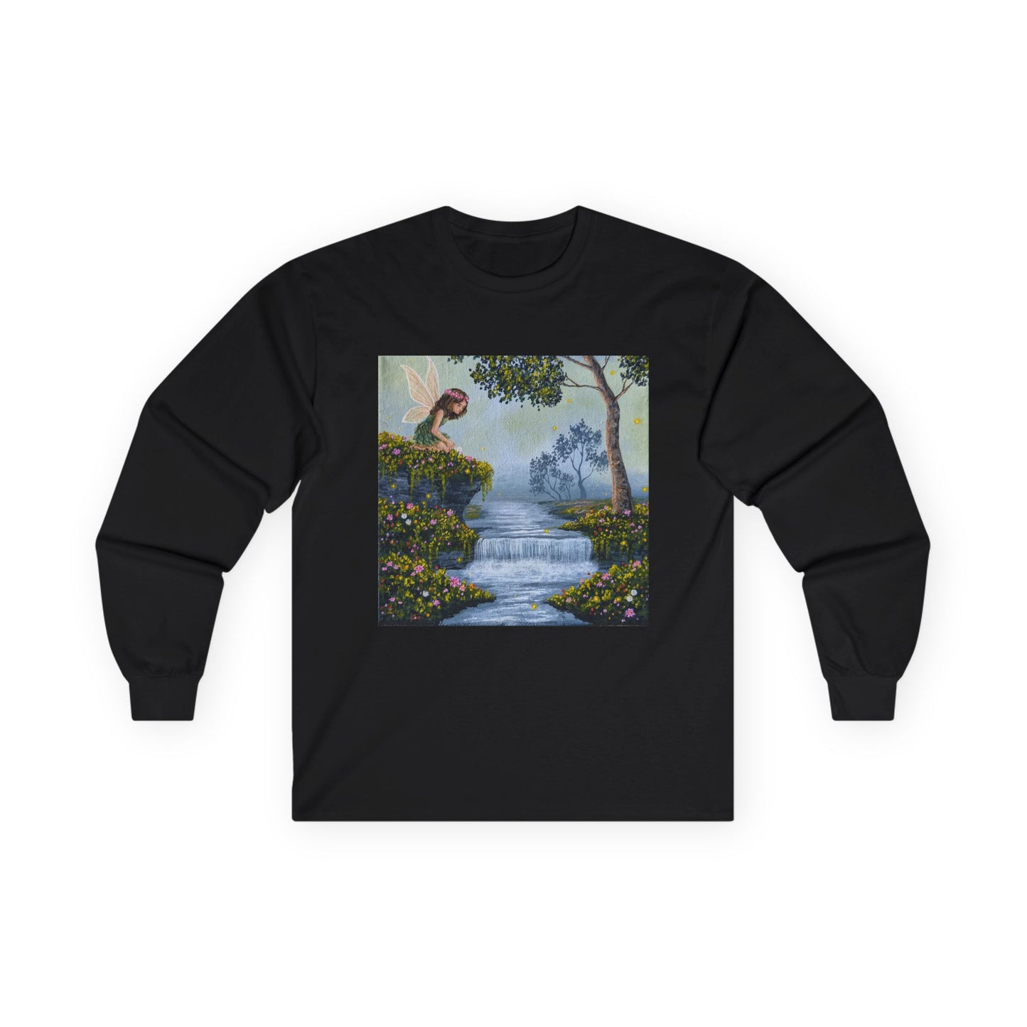 "Elowyn" Unisex 100% Cotton Long Sleeve Tees S-5XL