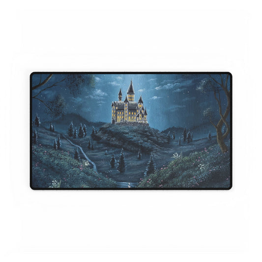 The Moonlit Castle Computer Mouse Pads