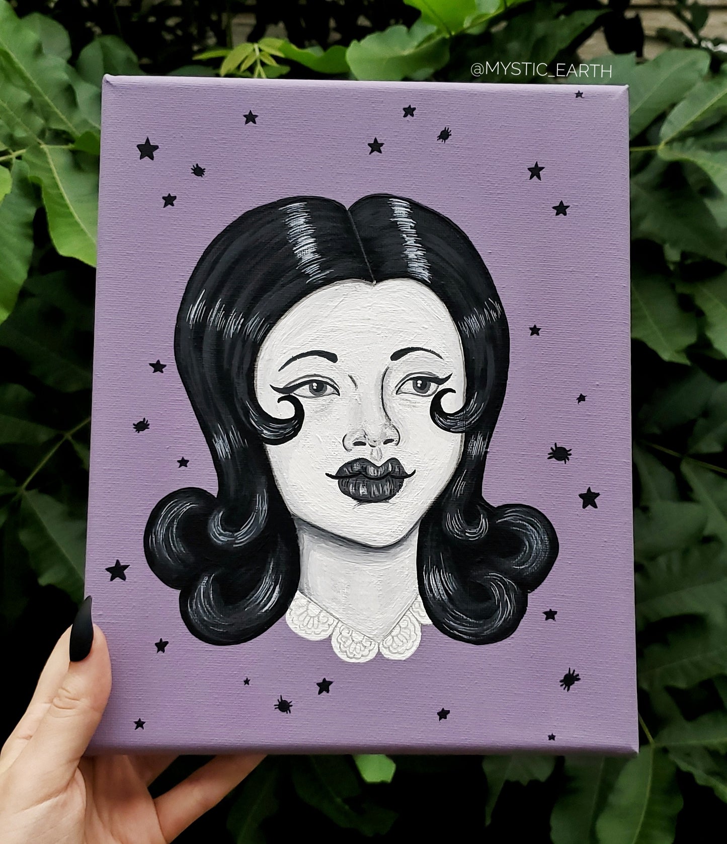 Esther Painting - Stars & Spiders