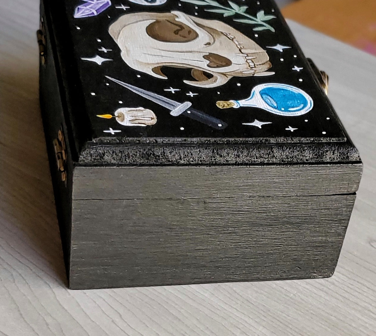 Cat Skull Hidden Gem Box