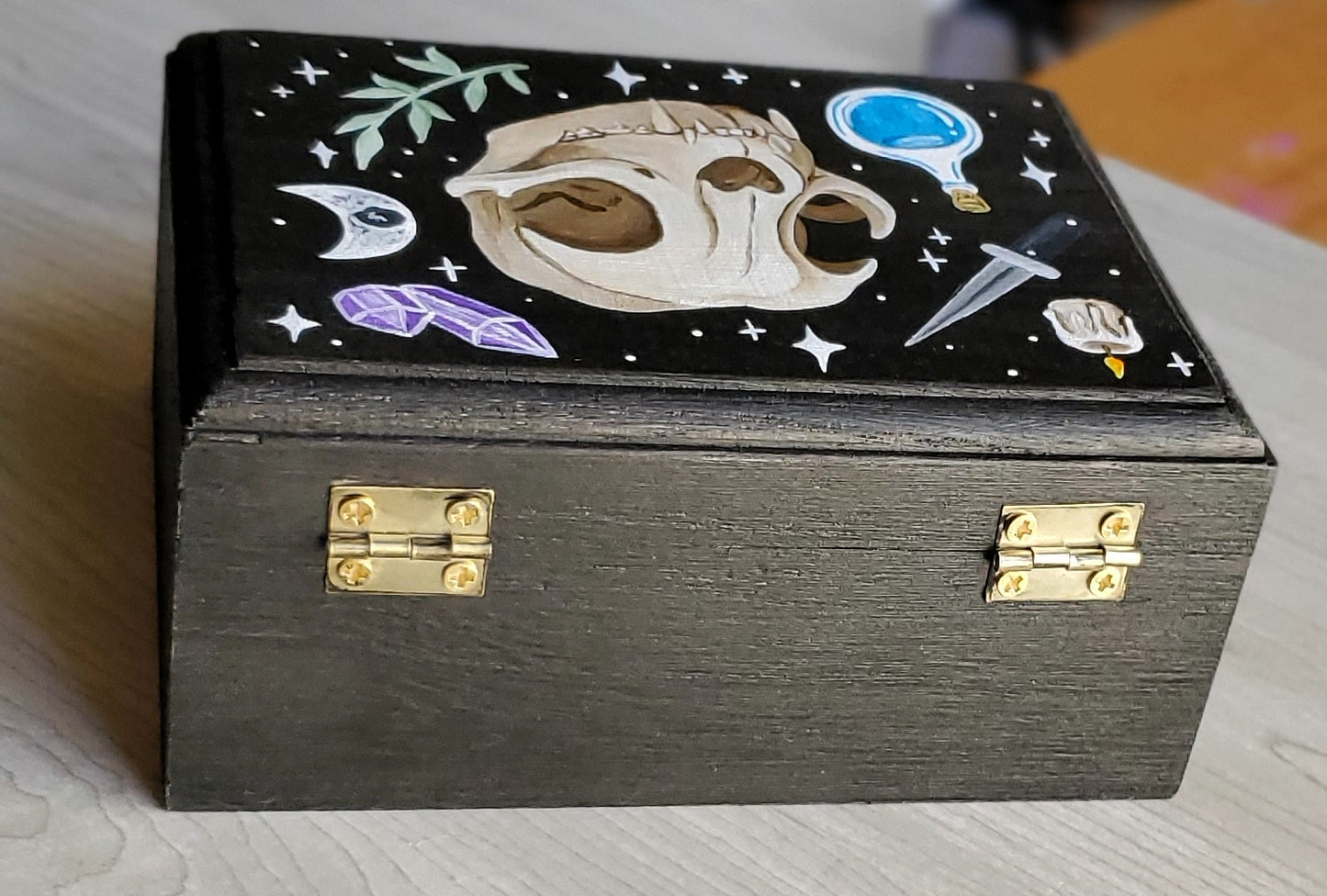 Cat Skull Hidden Gem Box