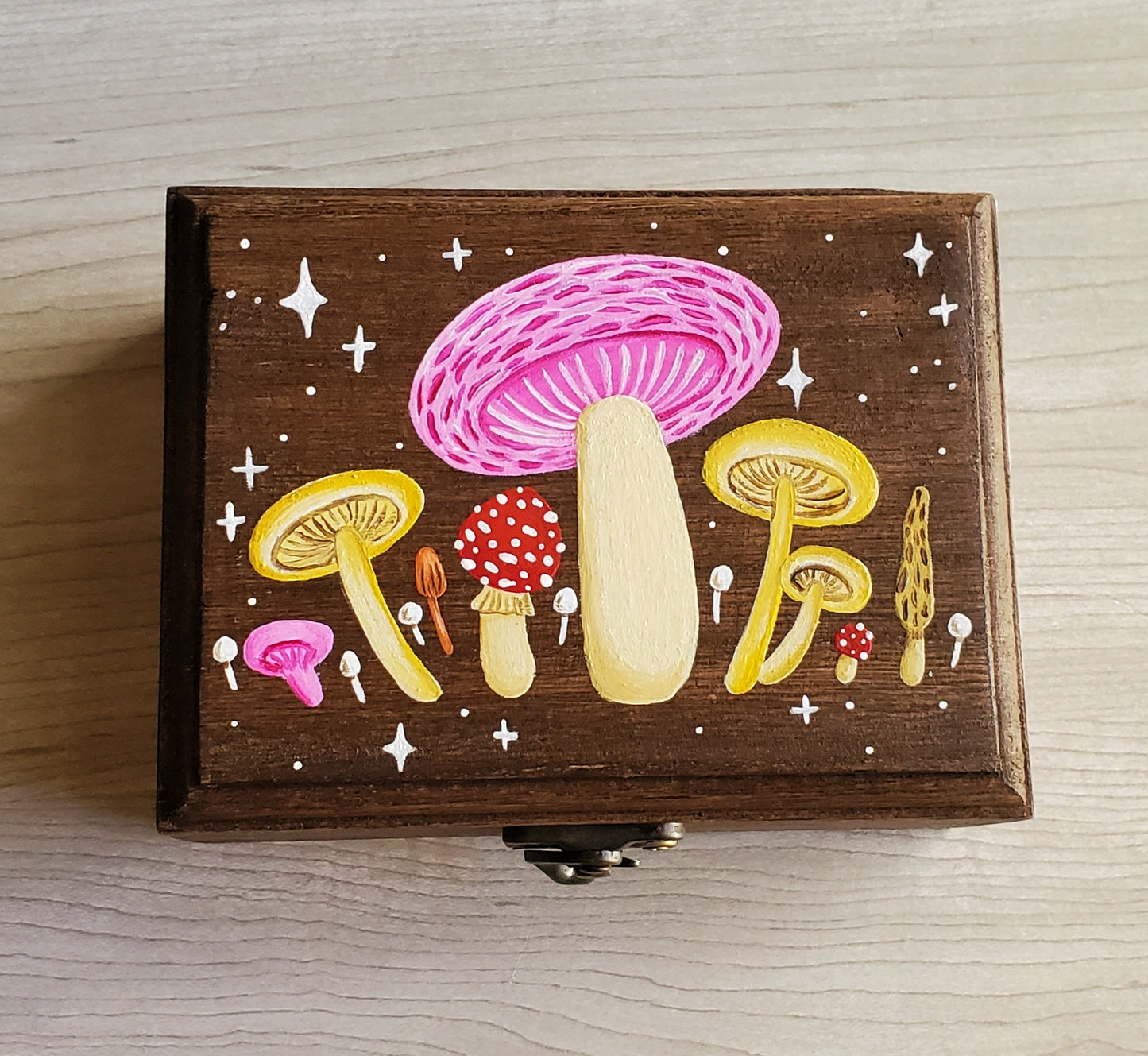Wrinkled Peach Mushroom Hidden Gem Box
