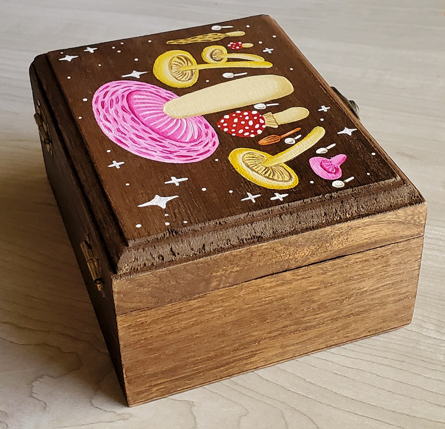 Wrinkled Peach Mushroom Hidden Gem Box