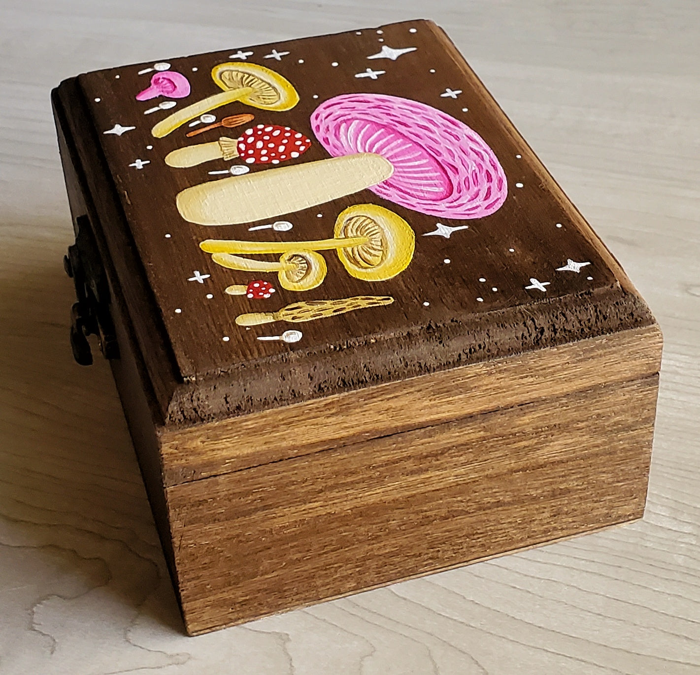 Wrinkled Peach Mushroom Hidden Gem Box