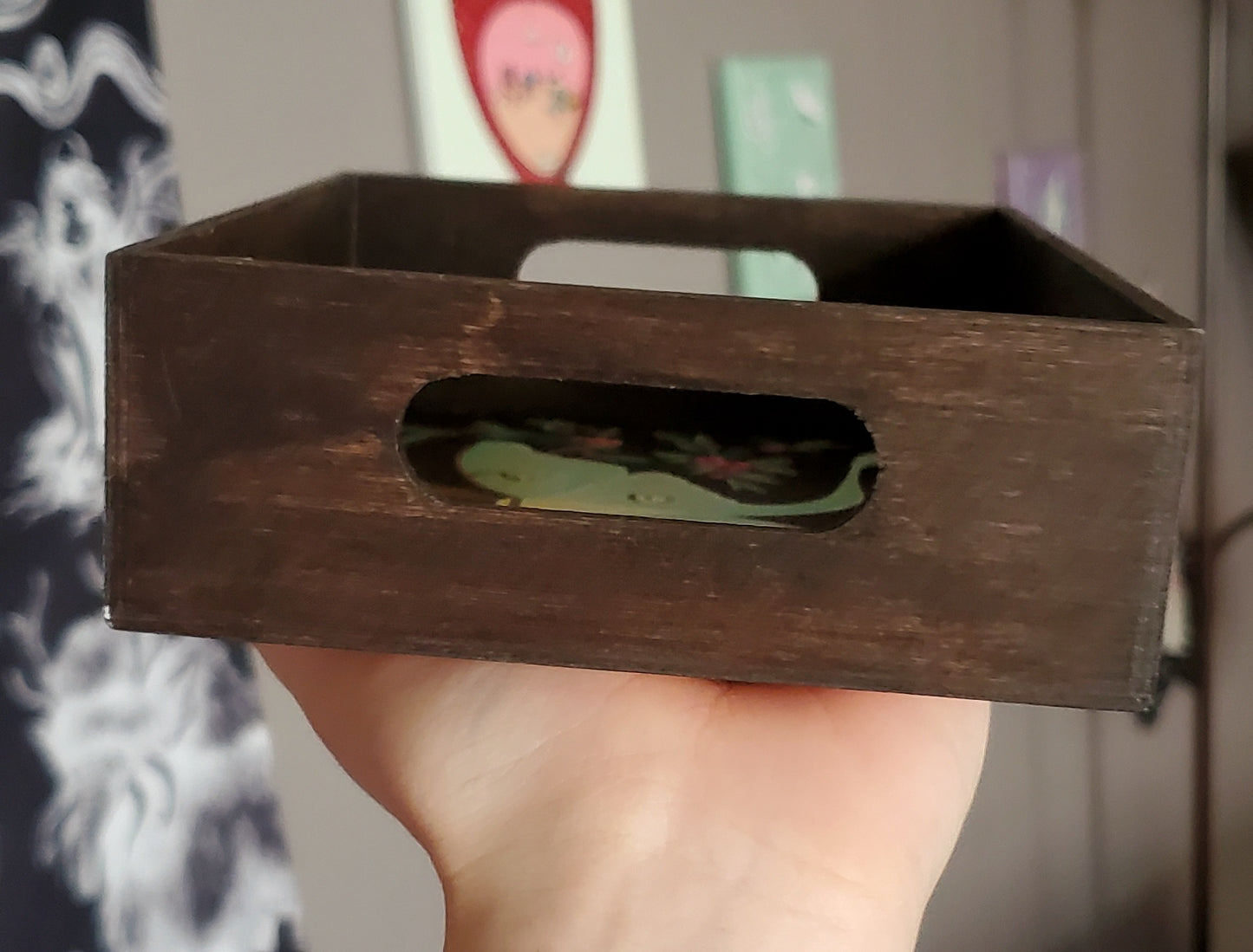 Wooden Luna Moth Tray