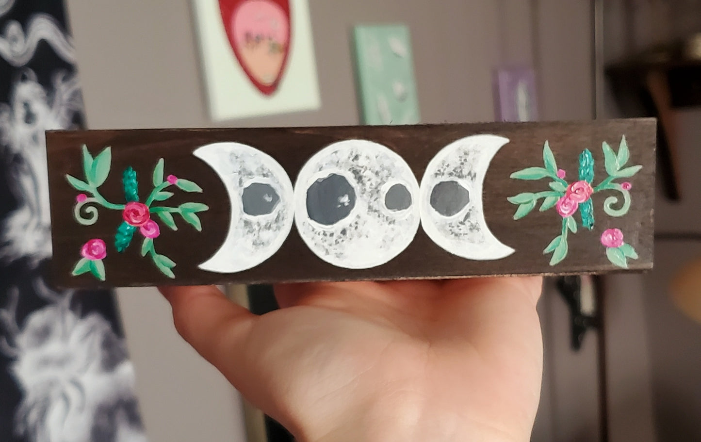 Wooden Luna Moth Tray