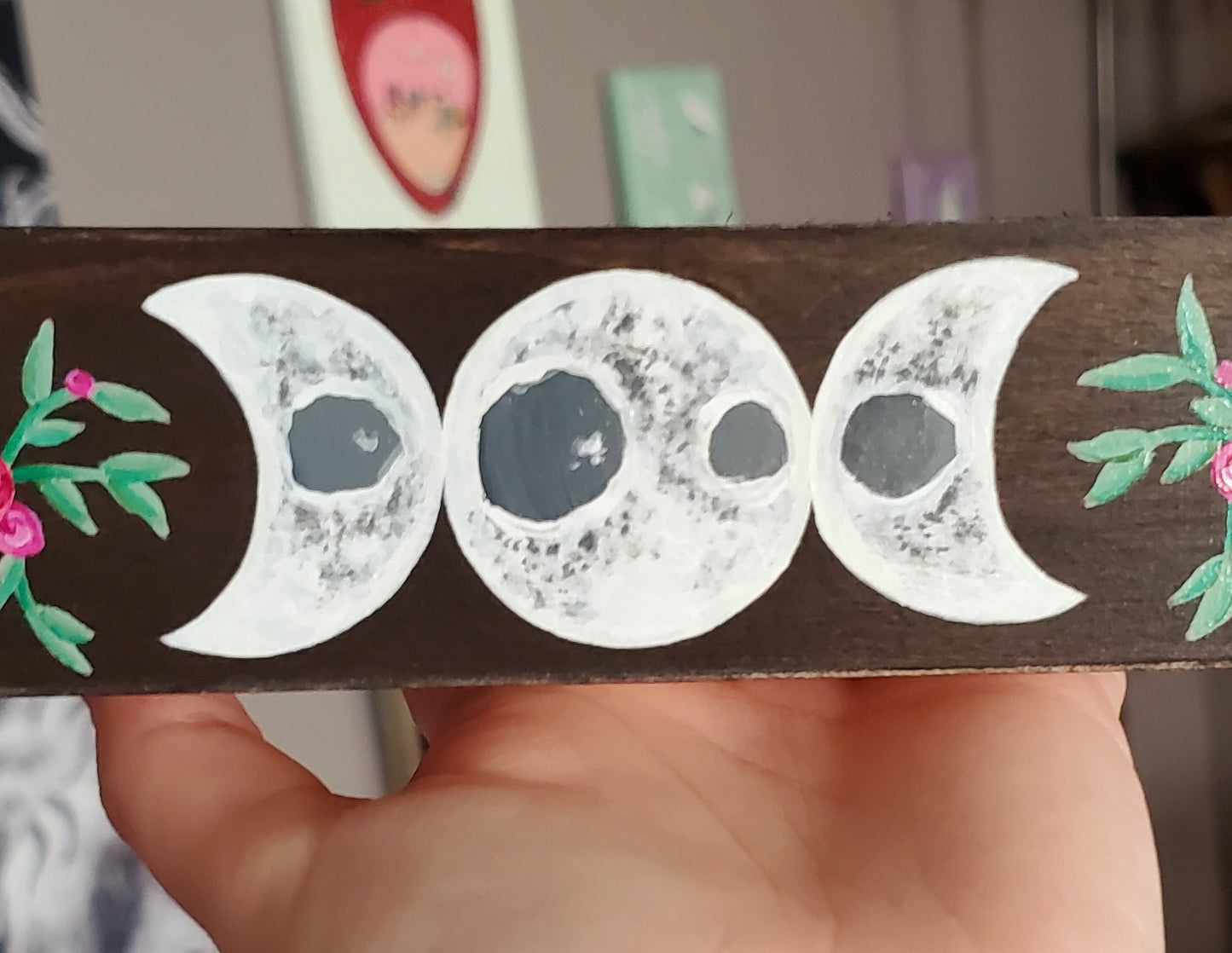 Wooden Luna Moth Tray