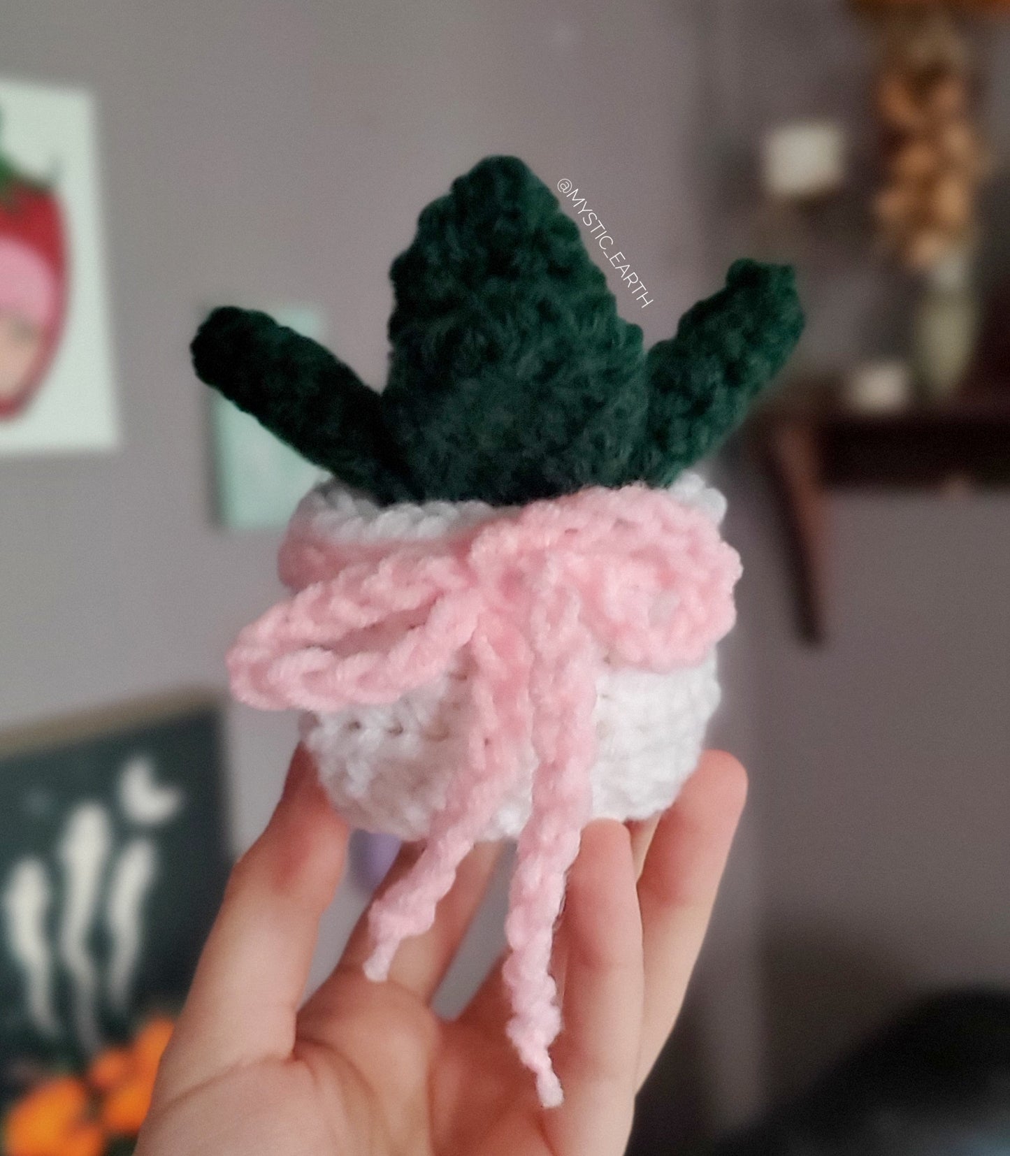 Crochet Paddle Succulent