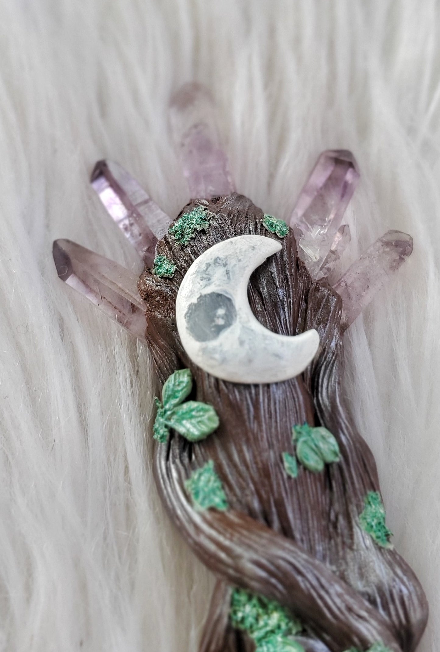 Vera Cruz Amethyst Moon Wand