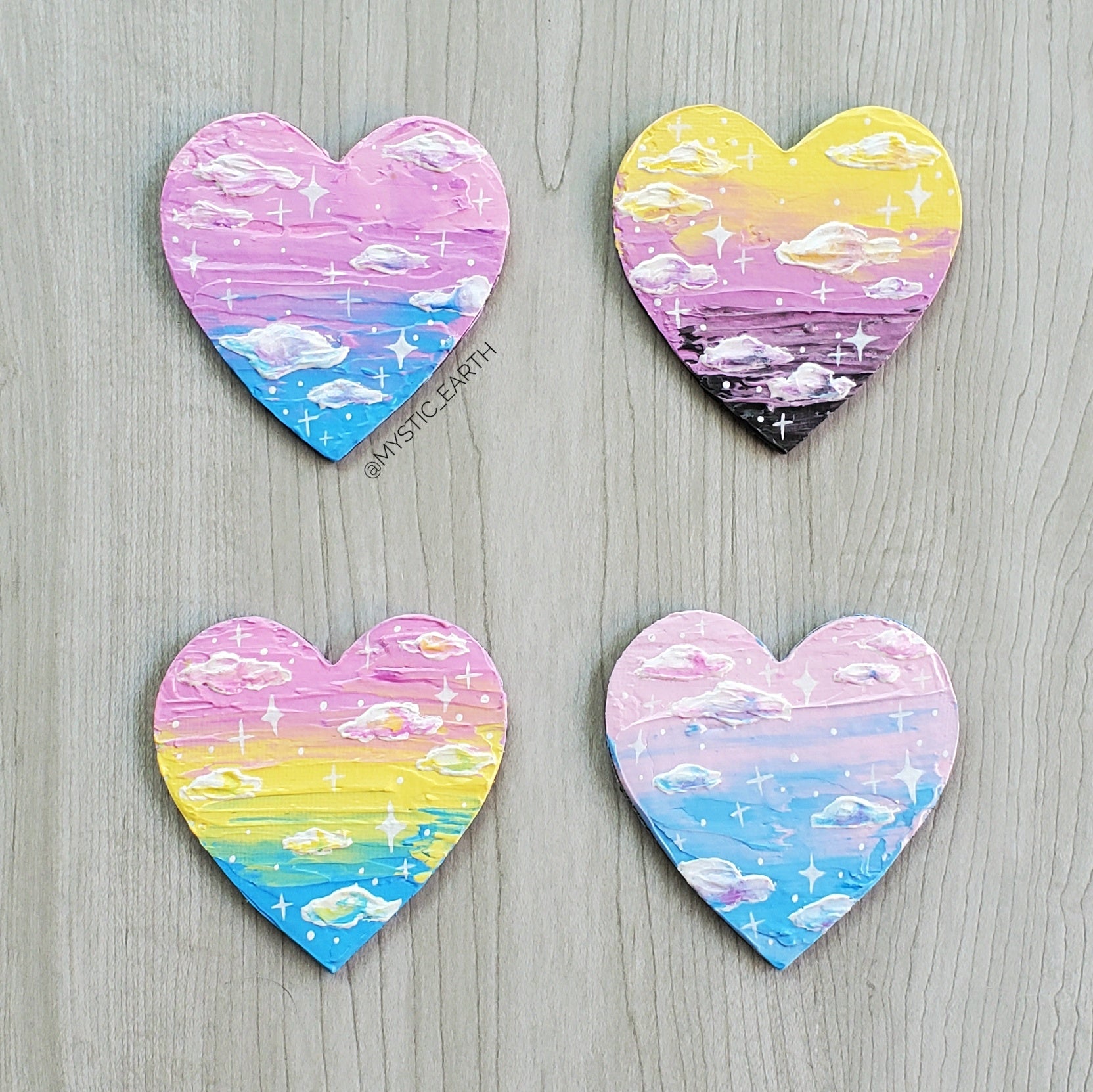 Textured Sunset Pride Flag Magnets – Mystic Earth