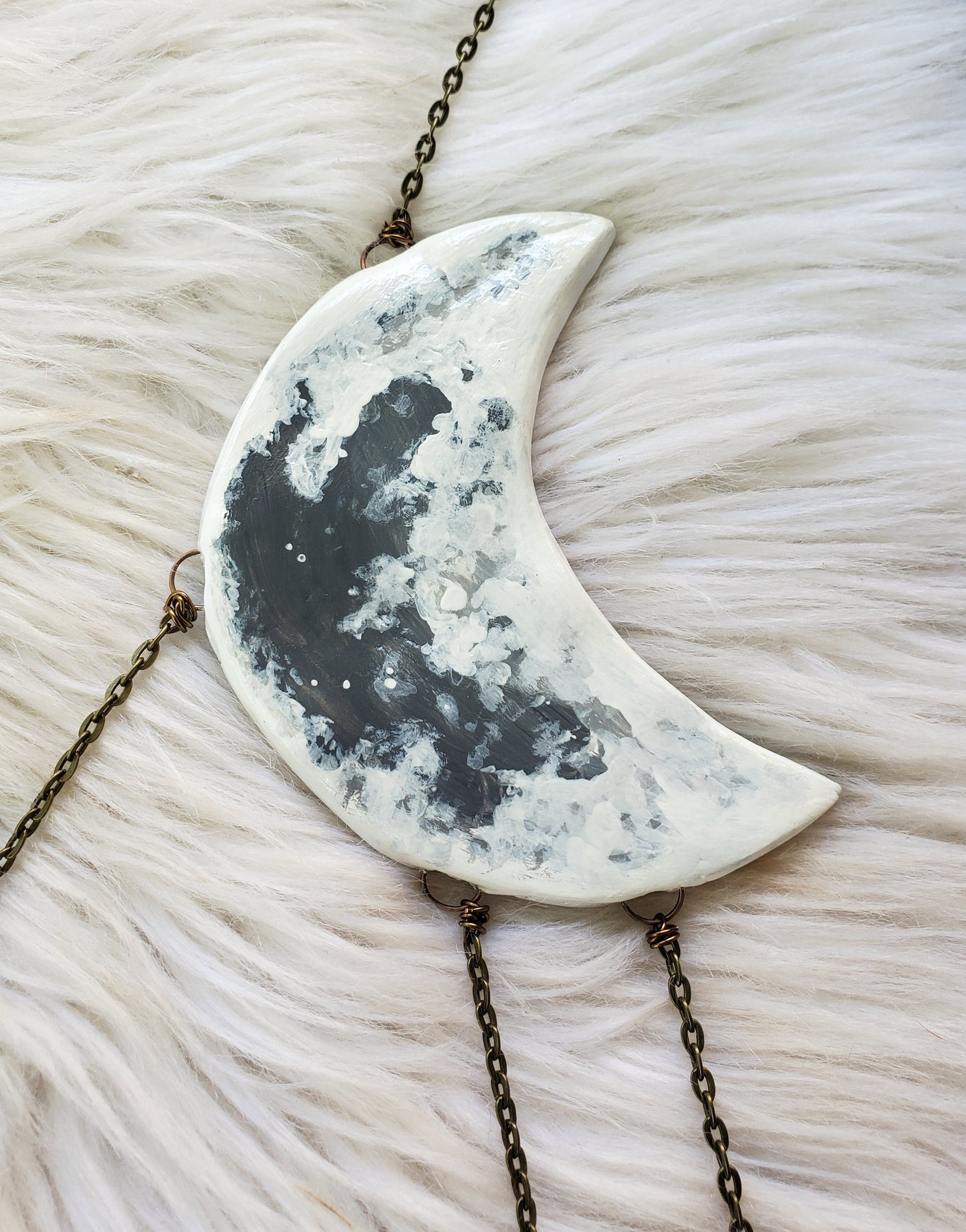 Luna Moth Crystal Wall Hanging