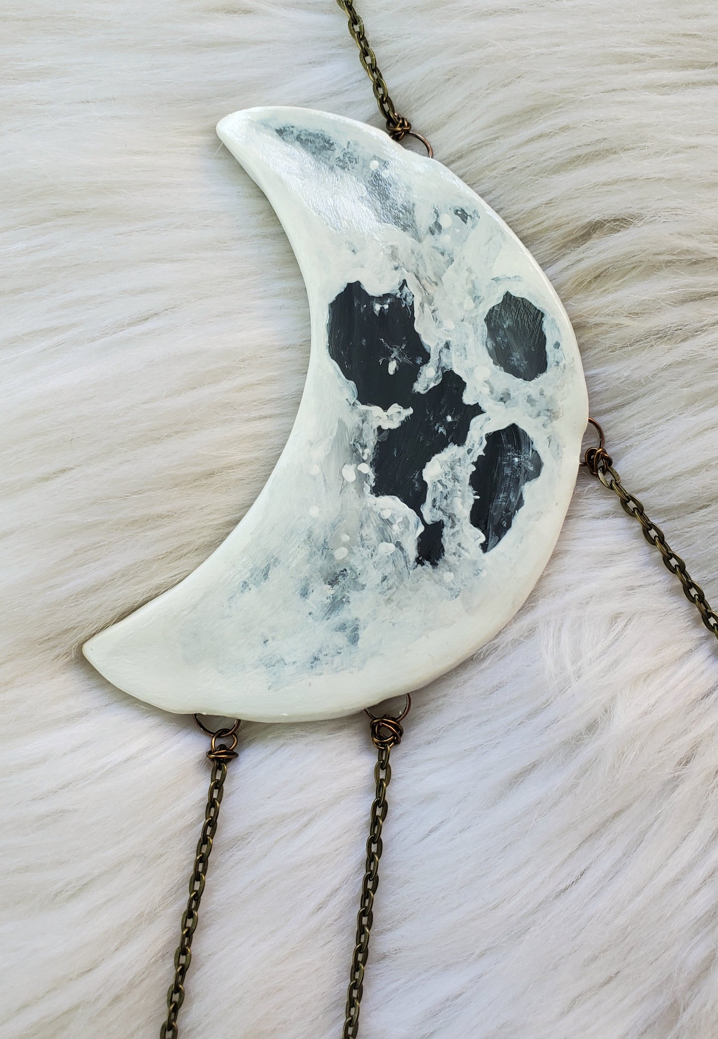 Luna Moth Crystal Wall Hanging