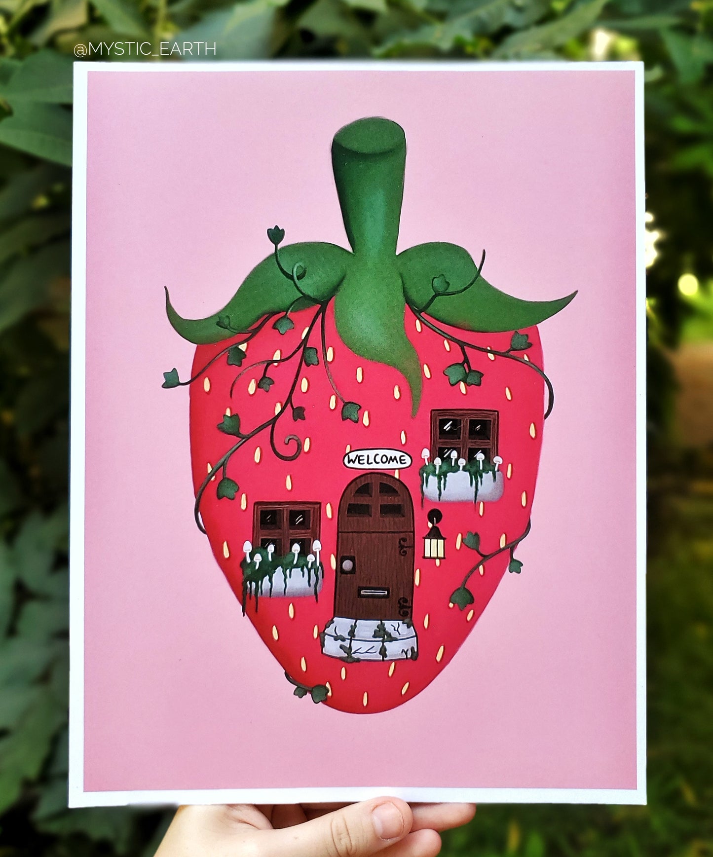 Strawberry House Prints