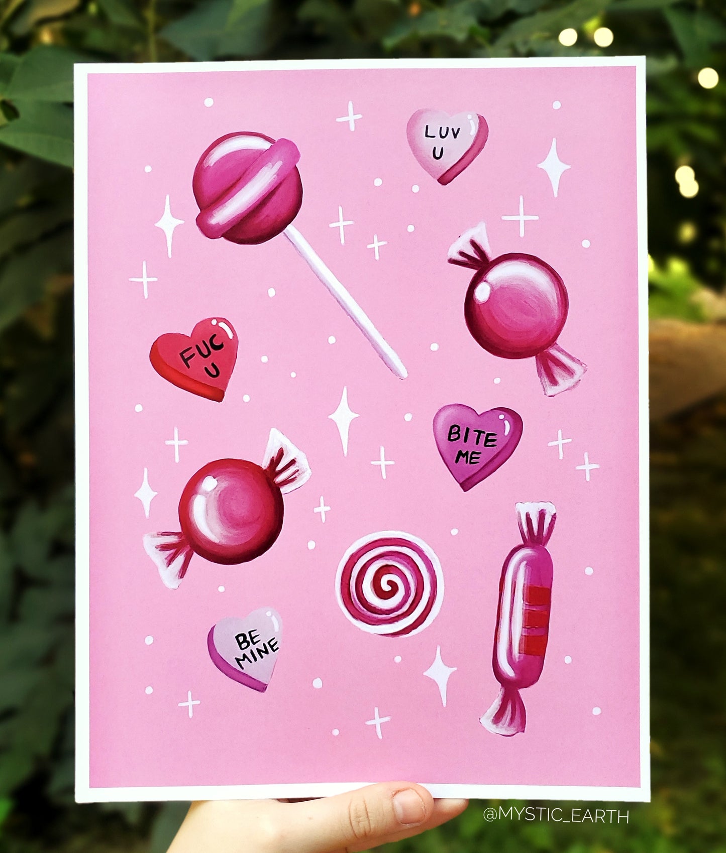 Valentines Candy Print