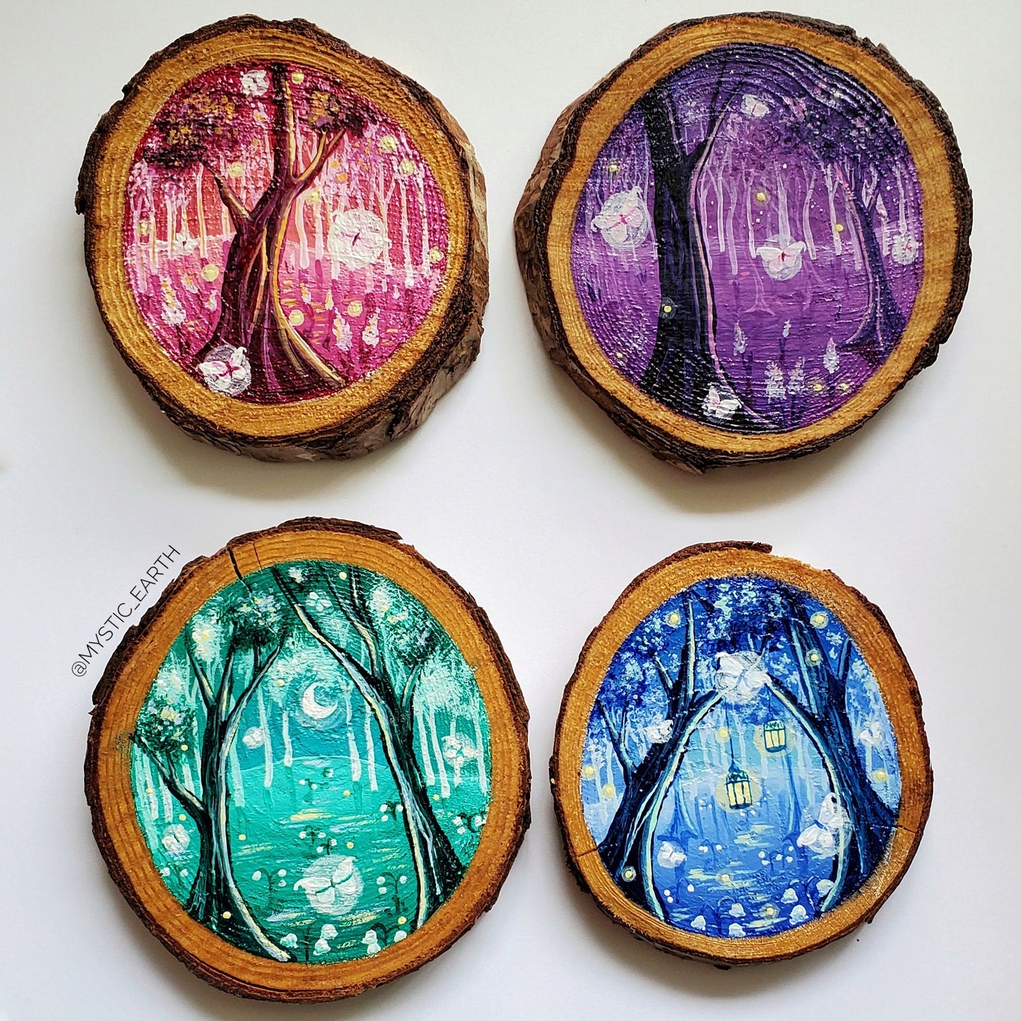 Mini Fairy Forest Portal Paintings