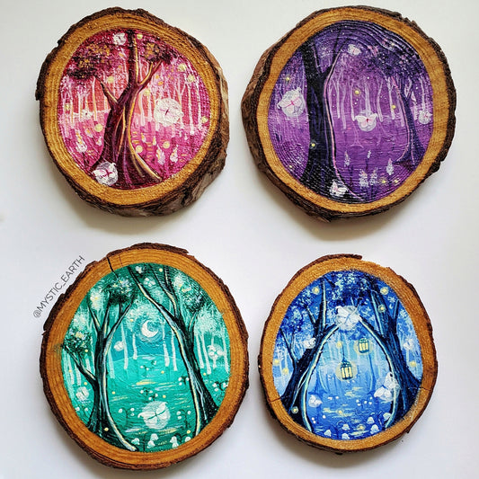Mini Fairy Forest Portal Paintings