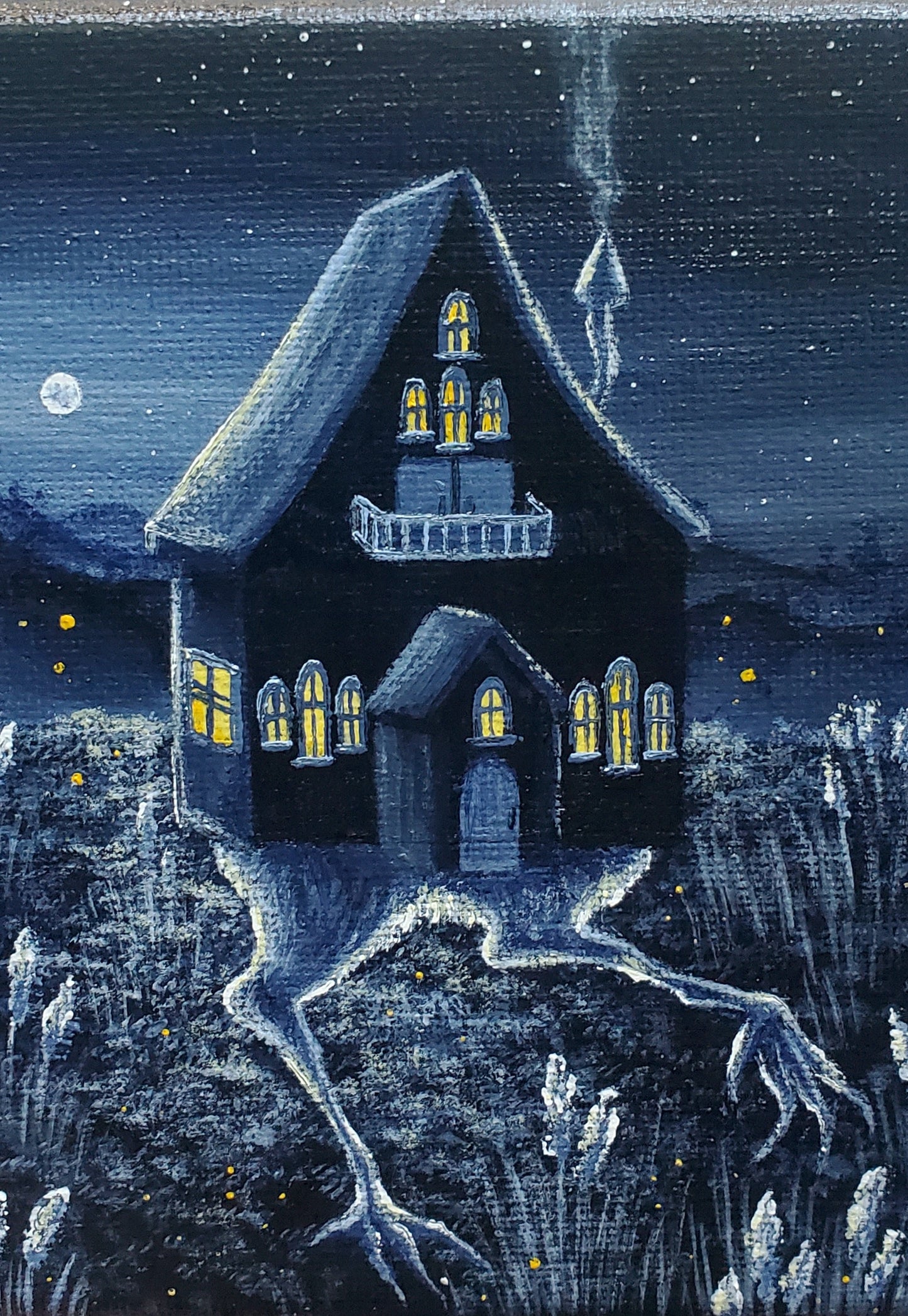Baba Yaga's House (5"x5")