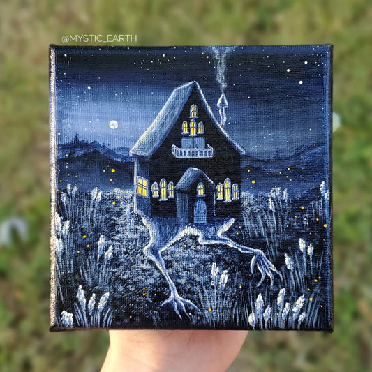 Baba Yaga's House (5"x5")