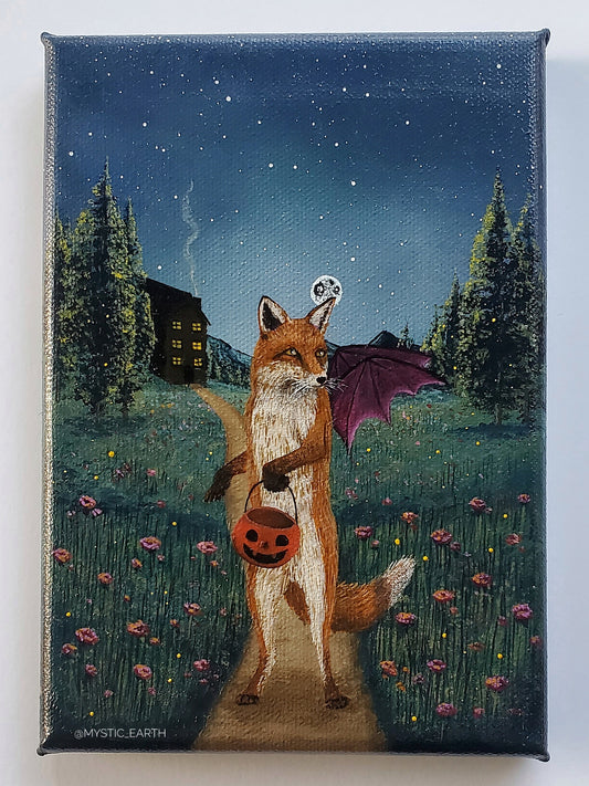 Bernard the Fox Painting