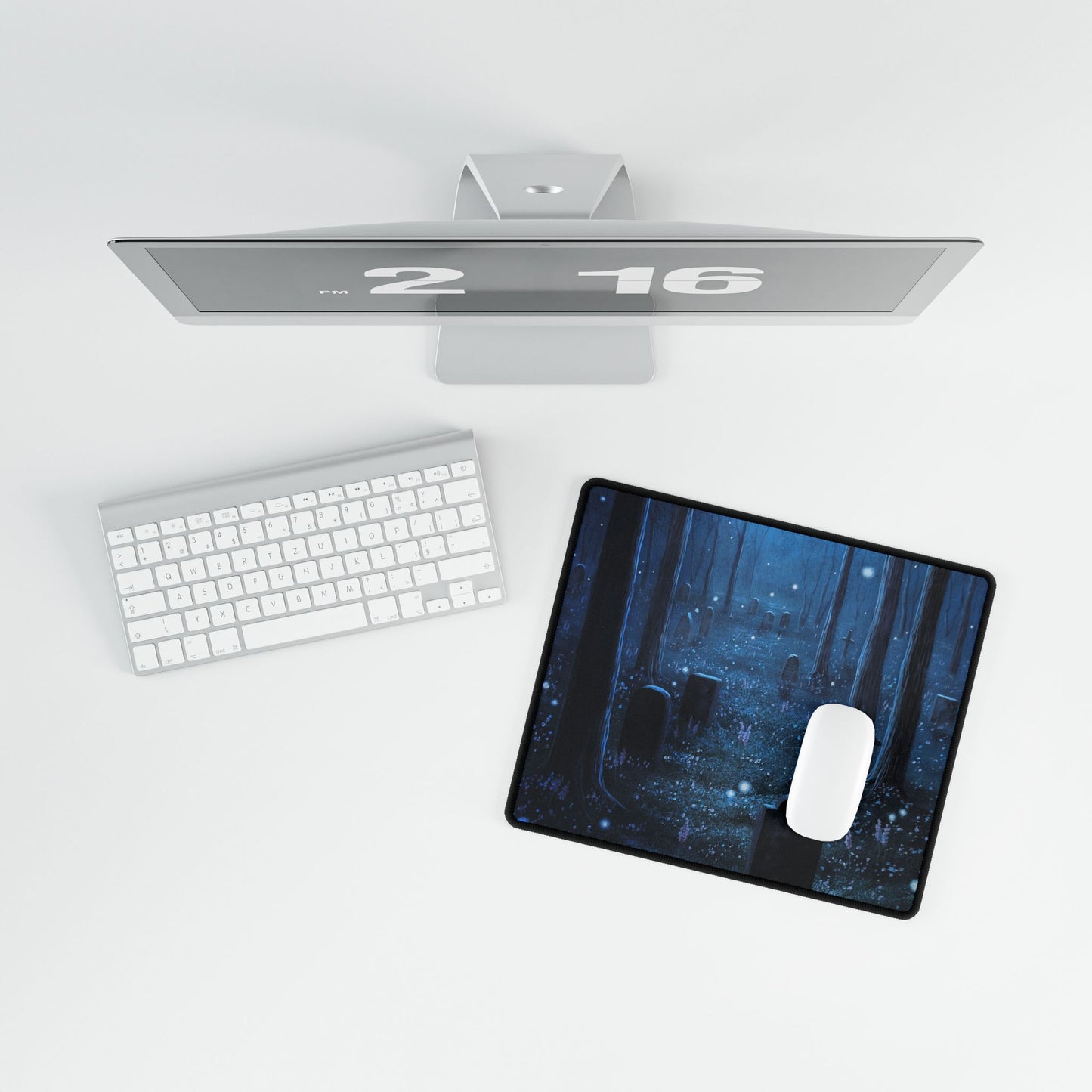 The Twilight Cemetery Computer Mouse Pads