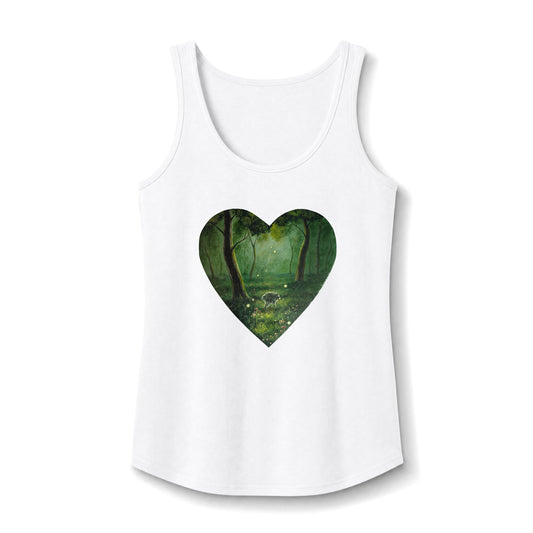 "Jimothy" Women's 100% Cotton Racerback Tank Top