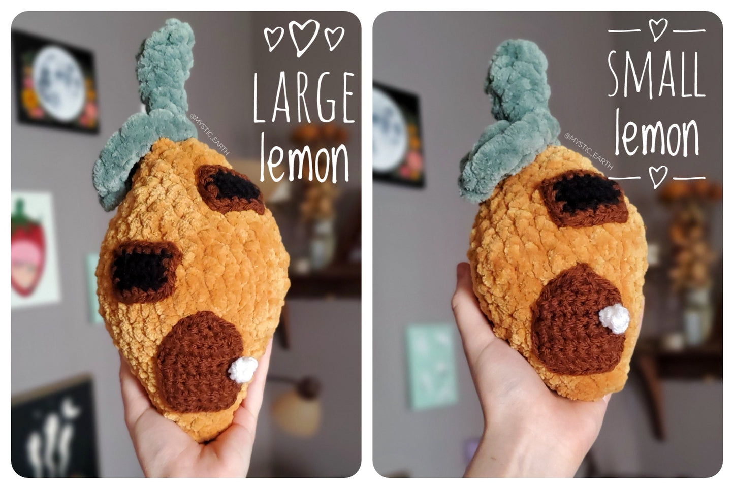 Fruit & Veggie Crochet House Plush (sold separately)