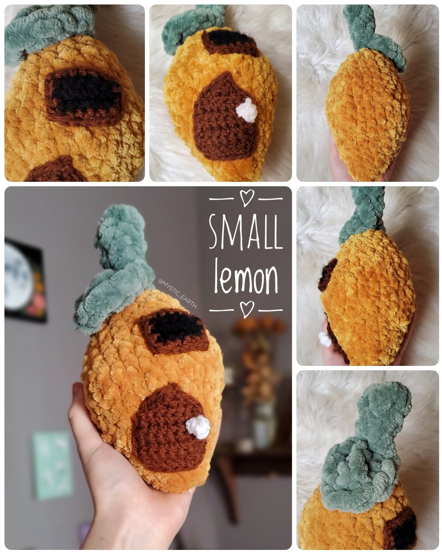 Fruit & Veggie Crochet House Plush (sold separately)