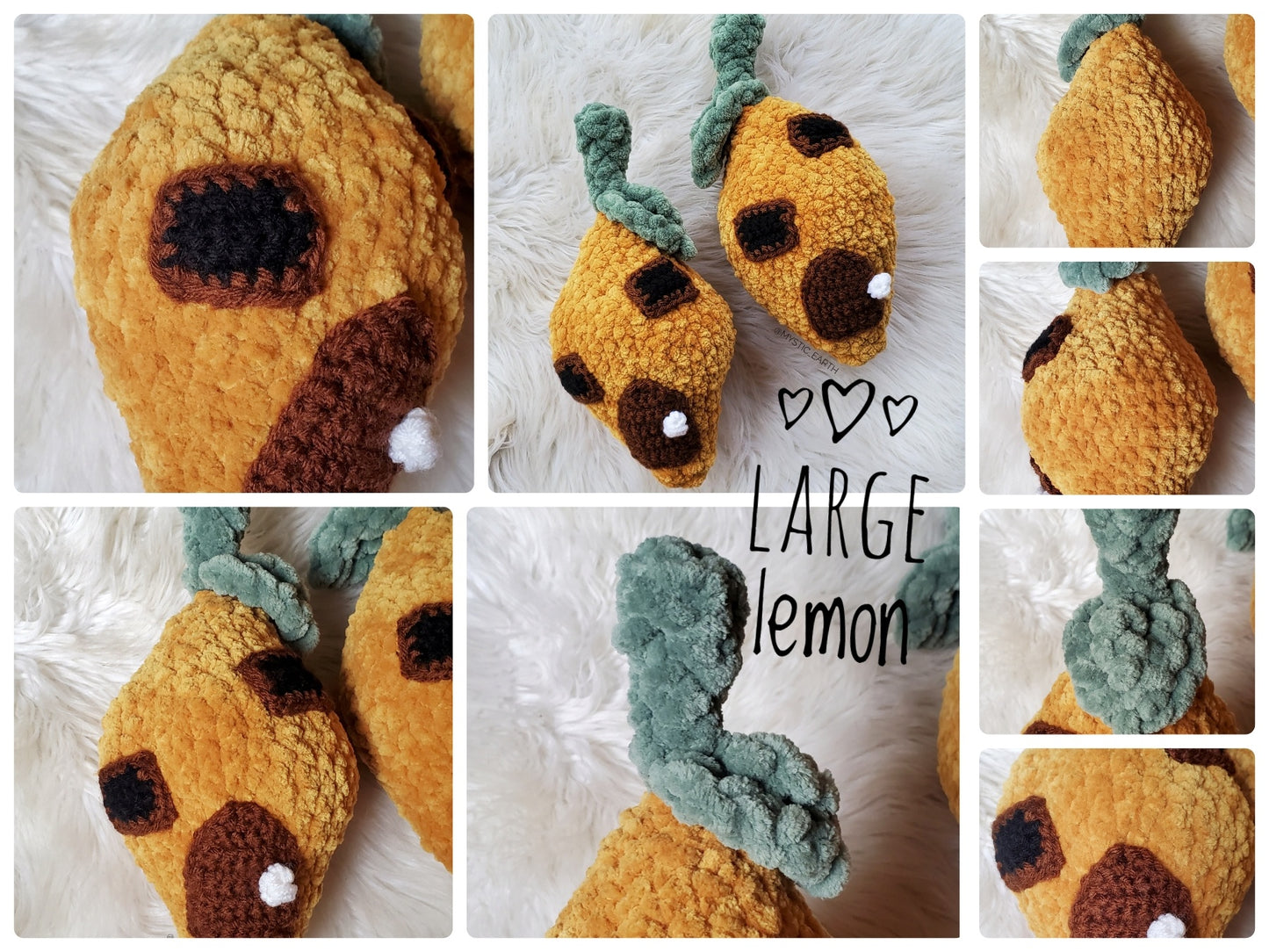 Fruit & Veggie Crochet House Plush (sold separately)