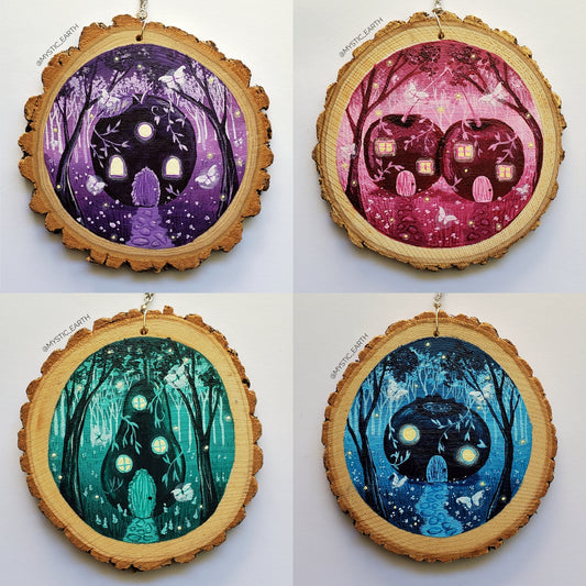 Mini Fruit Cottage Paintings