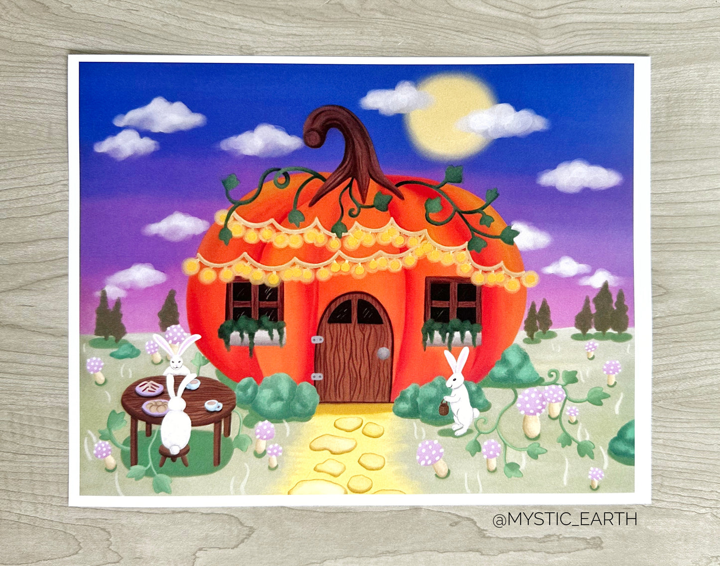 Pumpkin House Prints