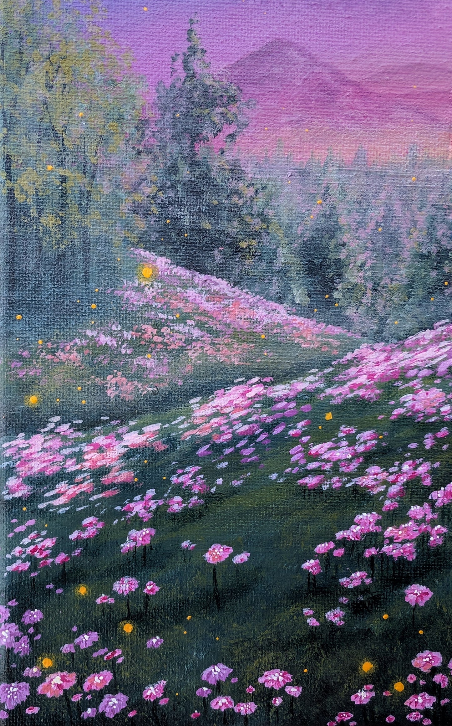 Into the Forest Painting