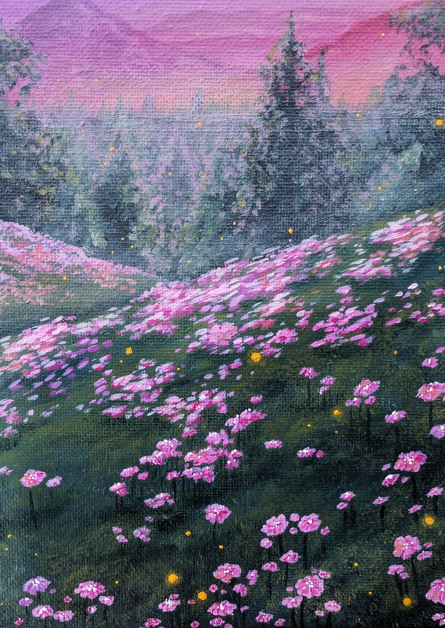 Into the Forest Painting