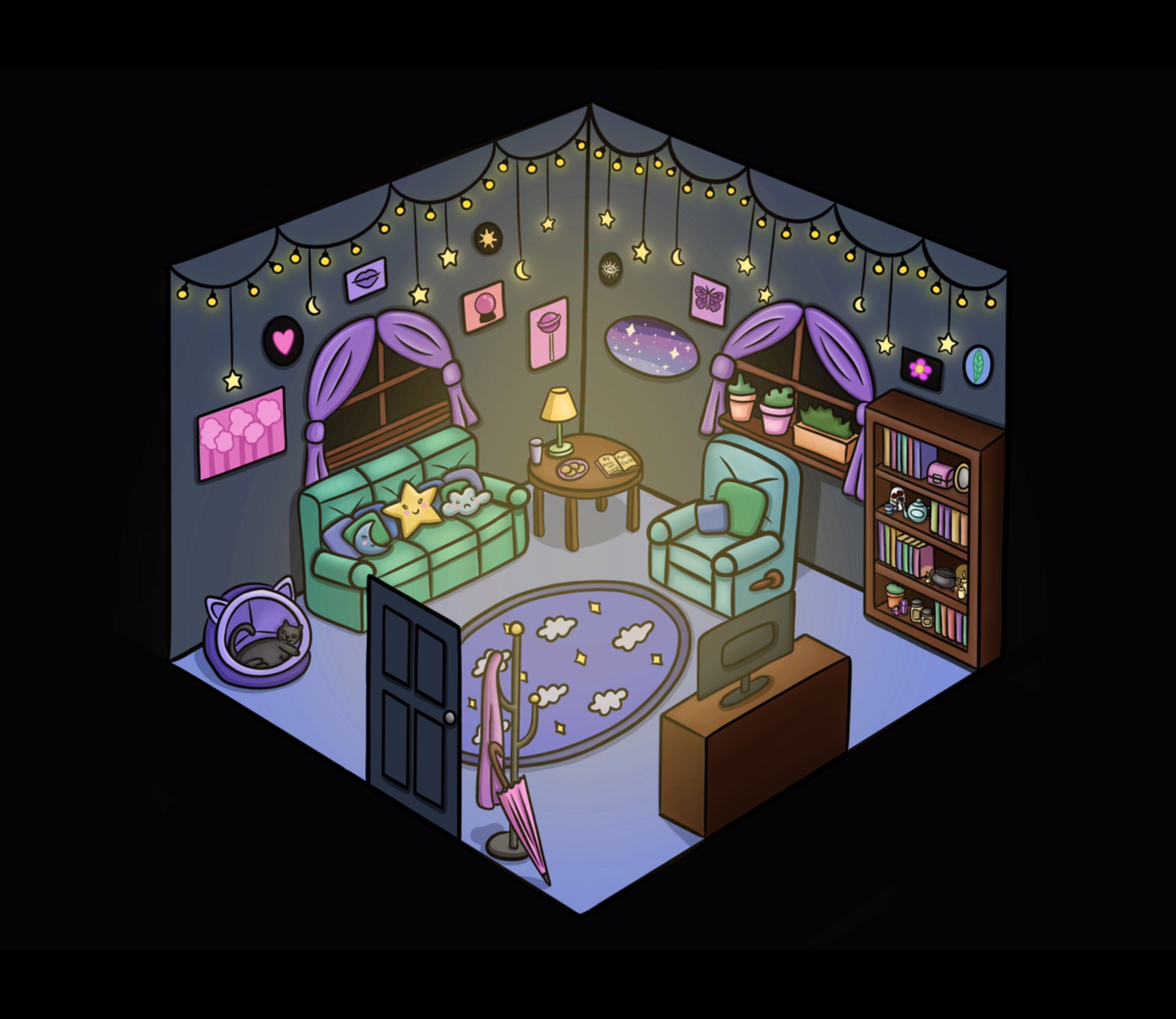 Moon & Stars Room Prints