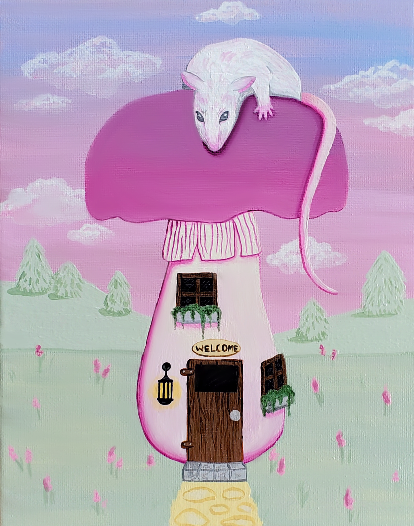 Mushroom House Prints