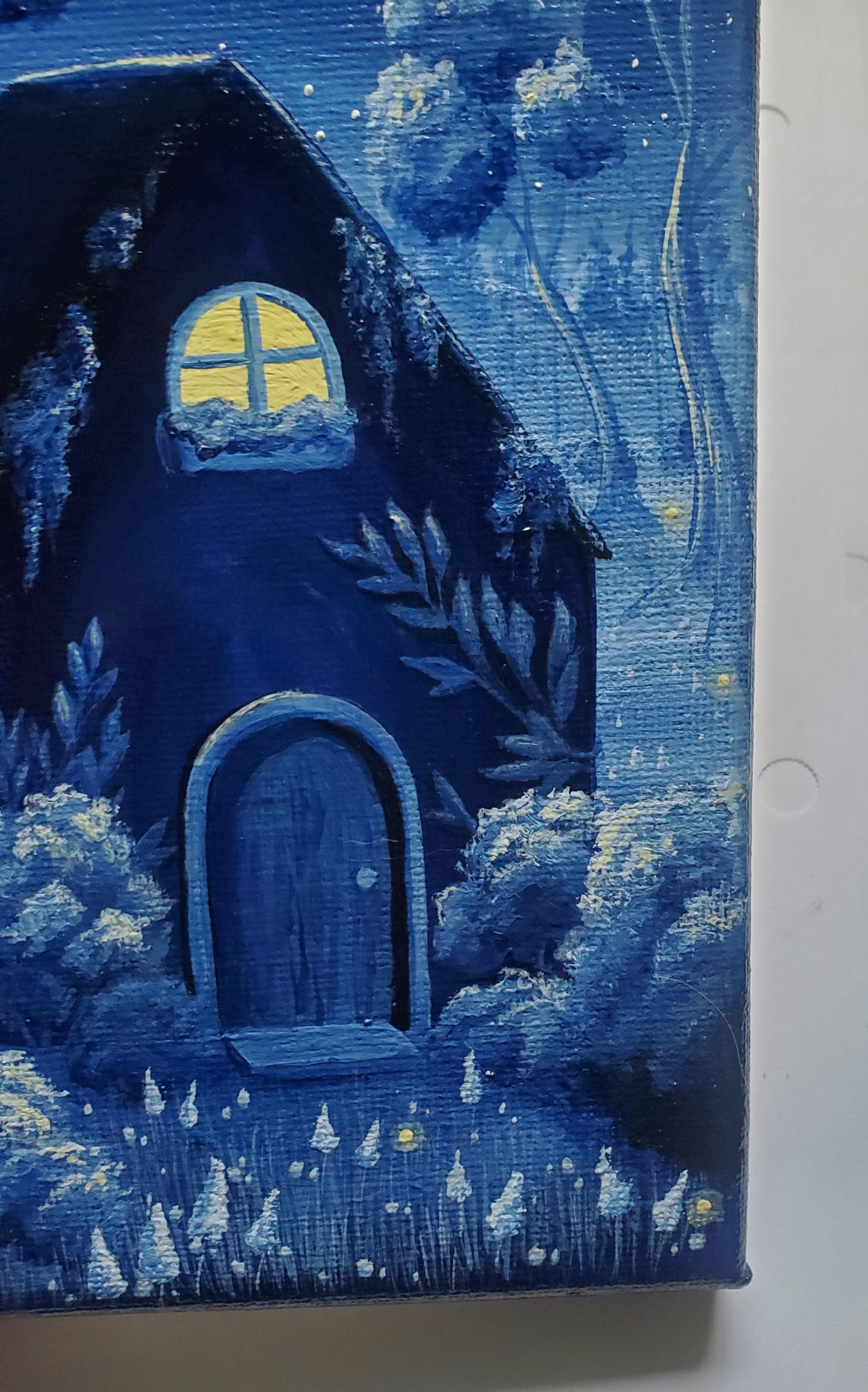 Witch Cottage Painting