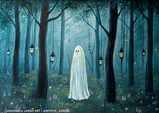 In the Forest of Lanterns Prints