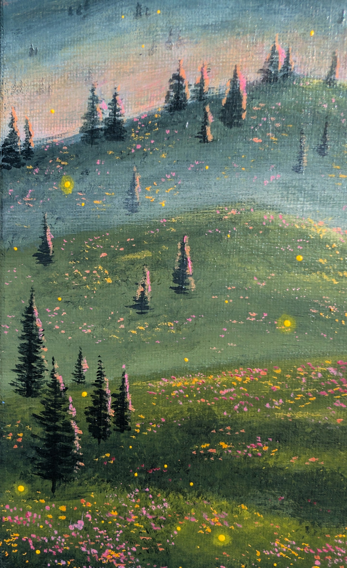 Daydreaming 11"x14" Painting