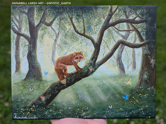 "Morning Glow" 8"x10" Painting