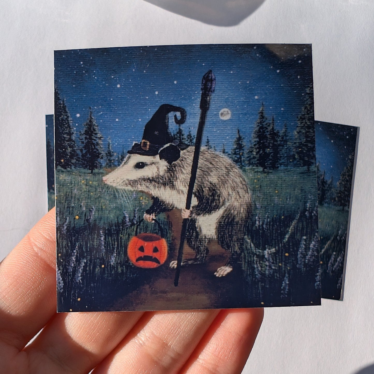 Petey the Opossum Stickers 2.5"