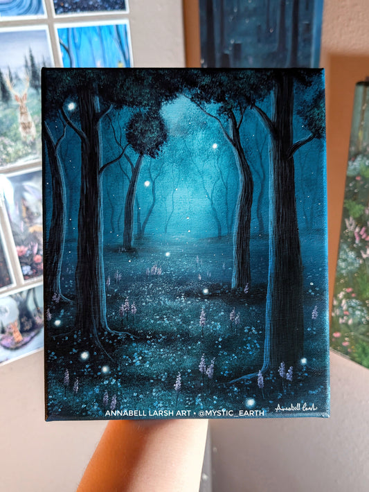 Spirits of the Forest 8"x10" Painting