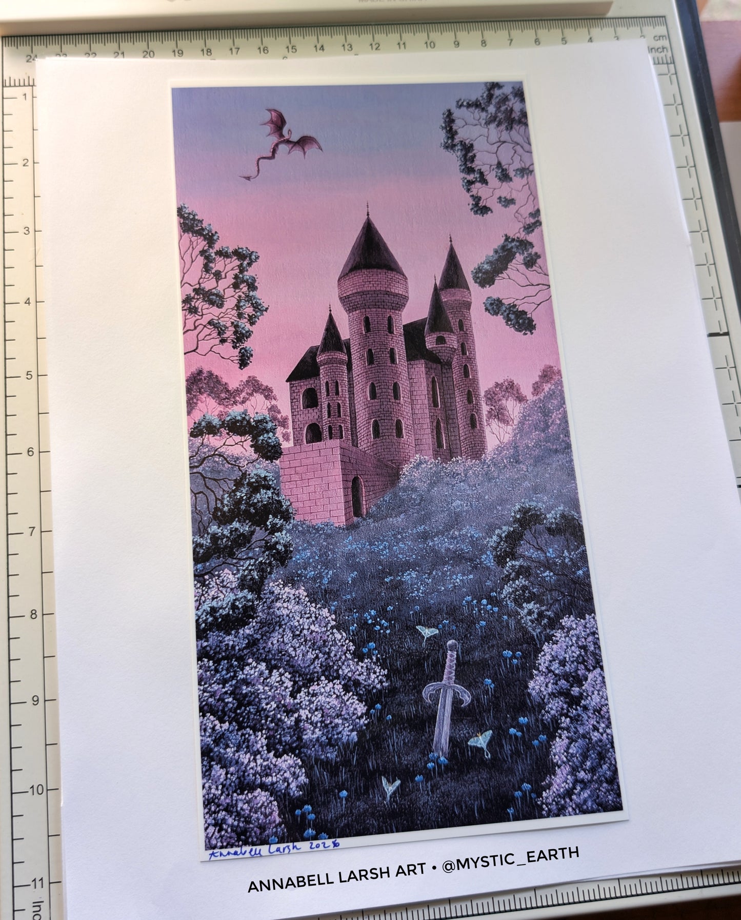 Amethyst Castle 5x10 Prints
