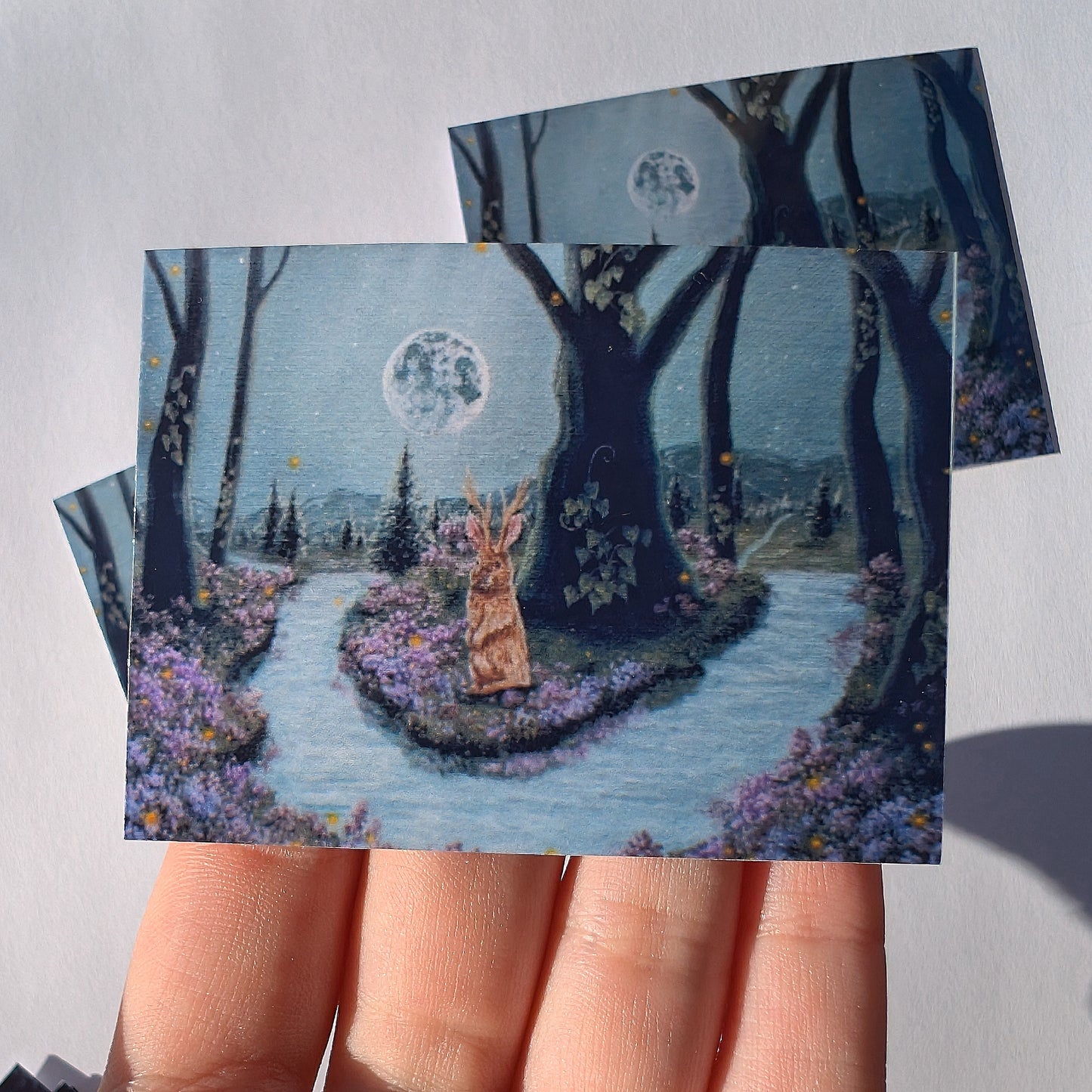 Jackalope Stickers 3"x2" (#2)