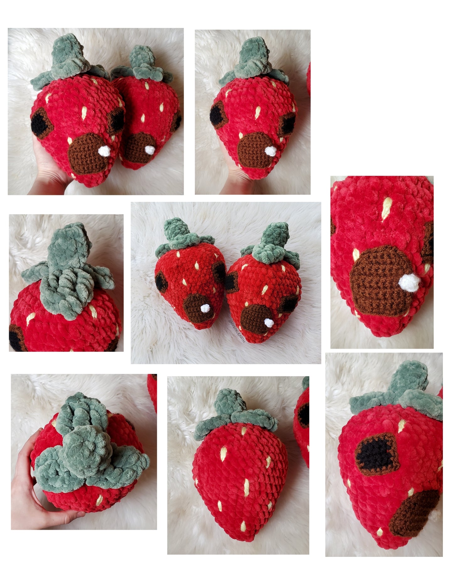 Fruit & Veggie Crochet House Plush (sold separately)