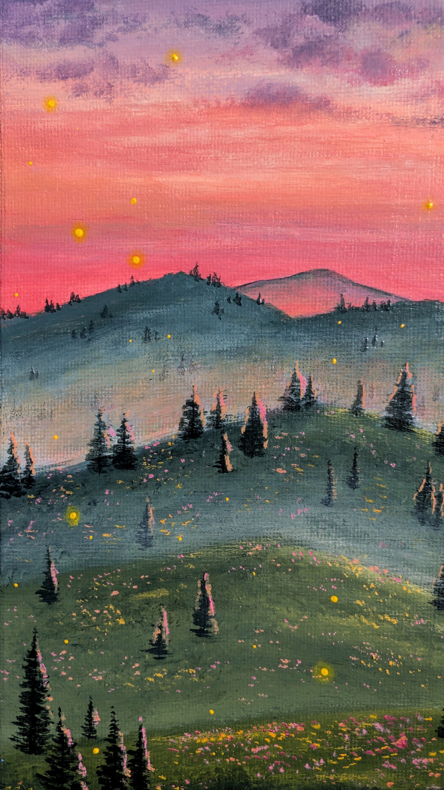 Daydreaming 11"x14" Painting