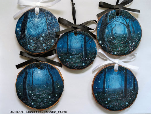 Enchanted Forest Mini Paintings (Sold Separately)