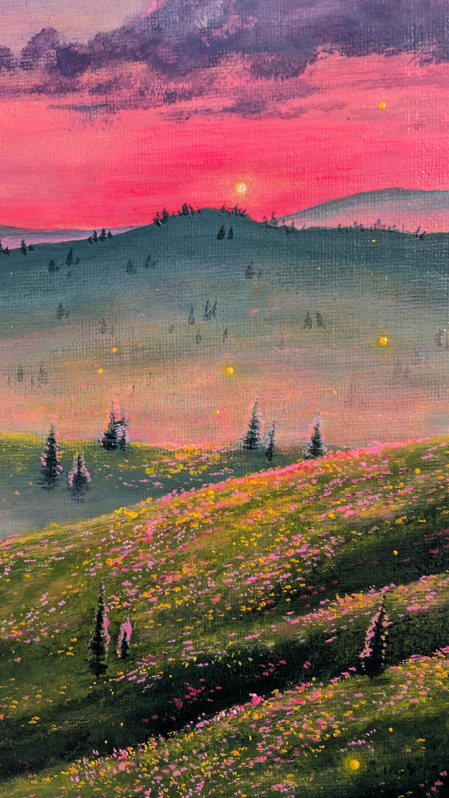 Daydreaming 11"x14" Painting