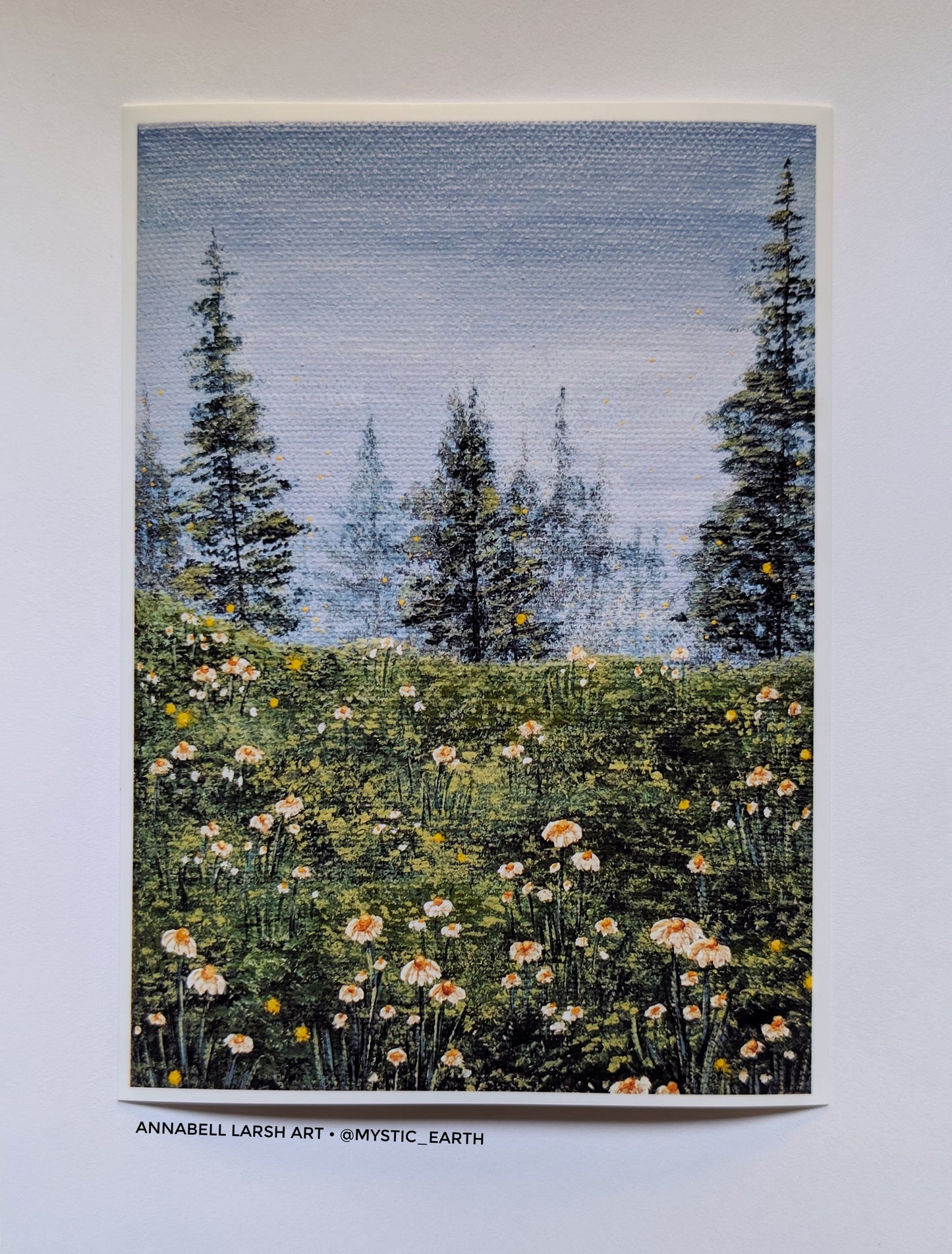 Foggy Tree Tops Prints
